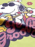Peanuts: Groovy Vibes Girls Cotton T-Shirts (2-8 Yrs)