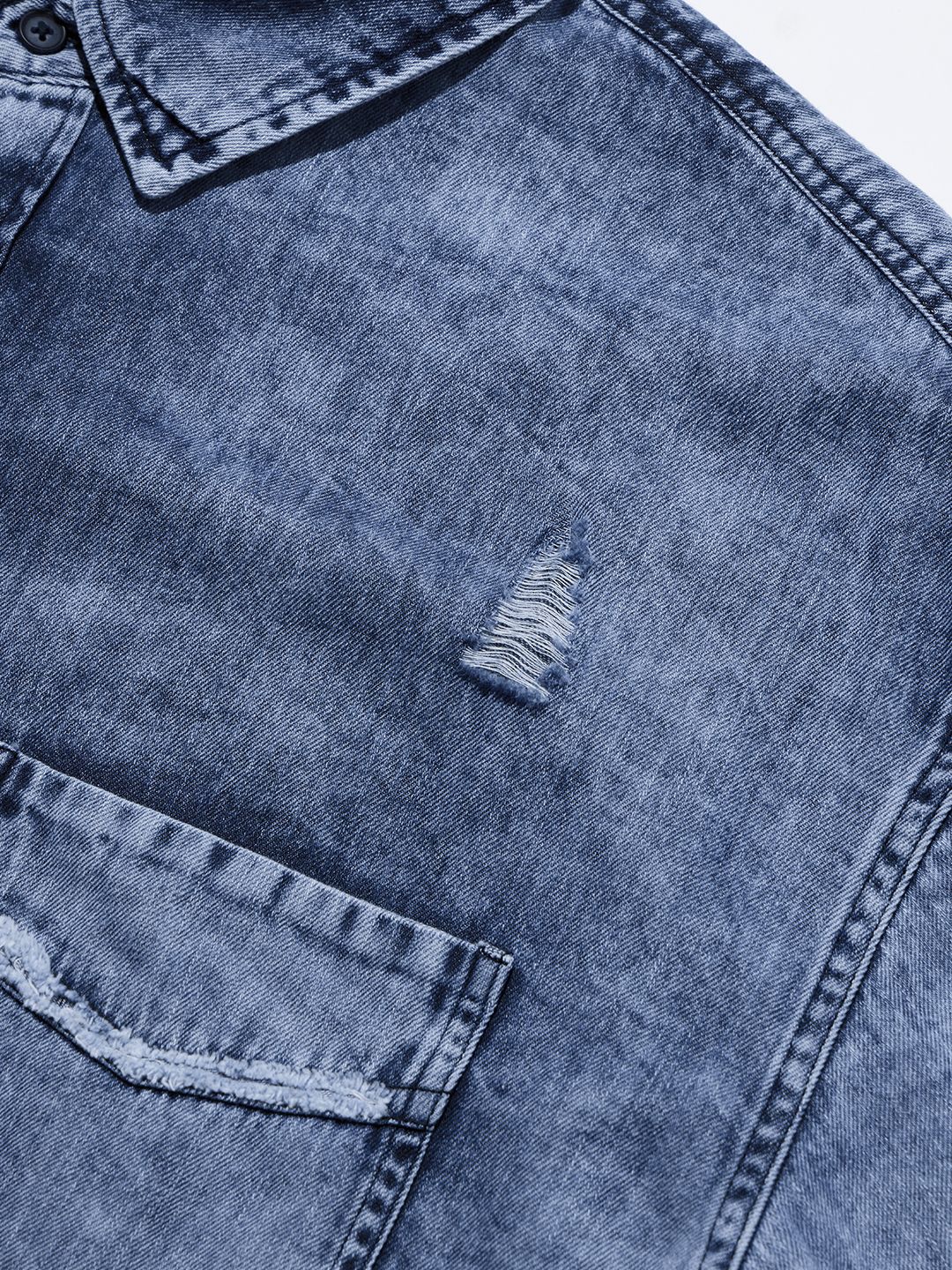 Classic Denim Shirt: Blue Denim Shirts