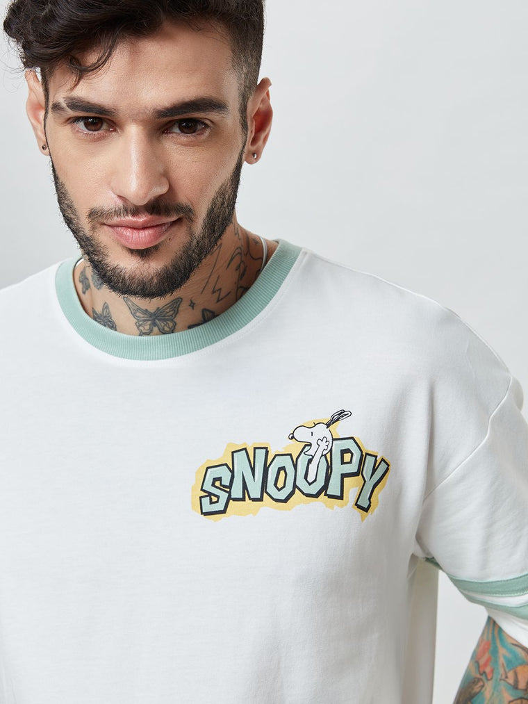 Peanuts: Snoopy Sketch Oversized T-Shirts