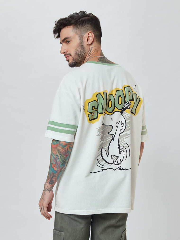 Peanuts: Snoopy Sketch Oversized T-Shirts