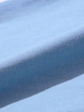 Linen Pant: Carolina Blue Women Straight Pants