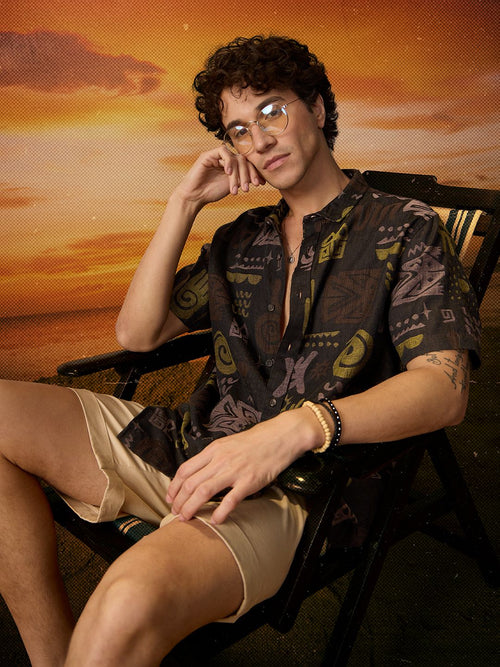 TSS Originals: Indie Terrain Men Textured Shirts