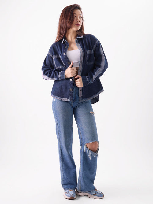 TSS Originals: Aster Denim Women Shackets