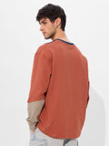 TSS Originals: True Navy Oversized Full Sleeve T-Shirts
