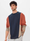 TSS Originals: True Navy Oversized Full Sleeve T-Shirts