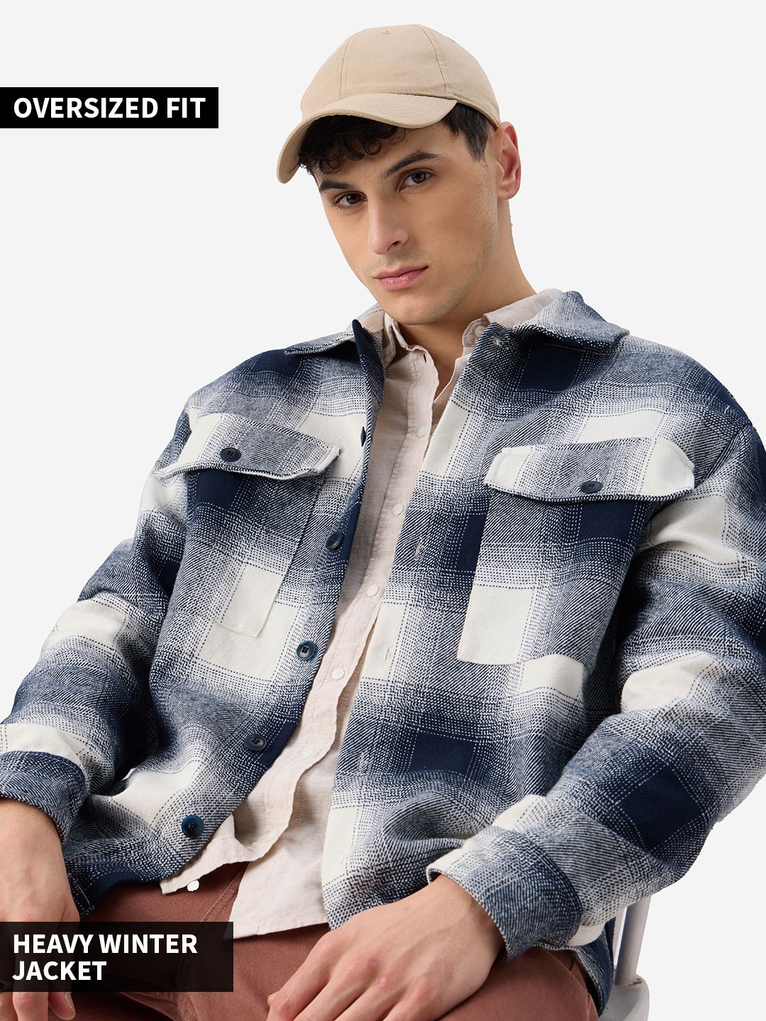Plaid: Arctic Men Flannel Shackets