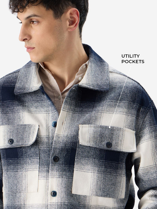Plaid: Arctic Men Flannel Shackets