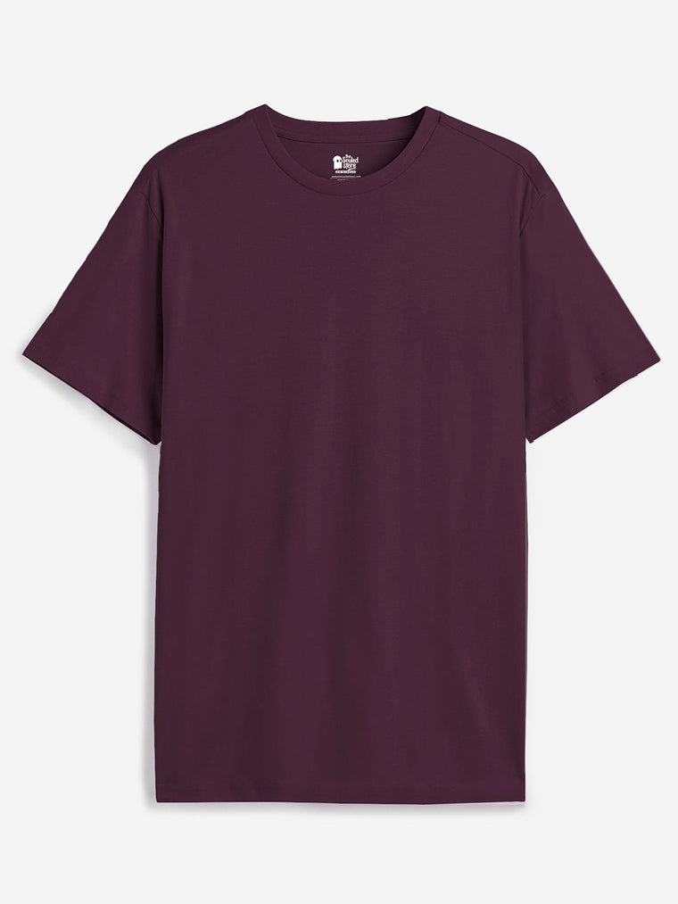 Solids: Plum T-Shirts