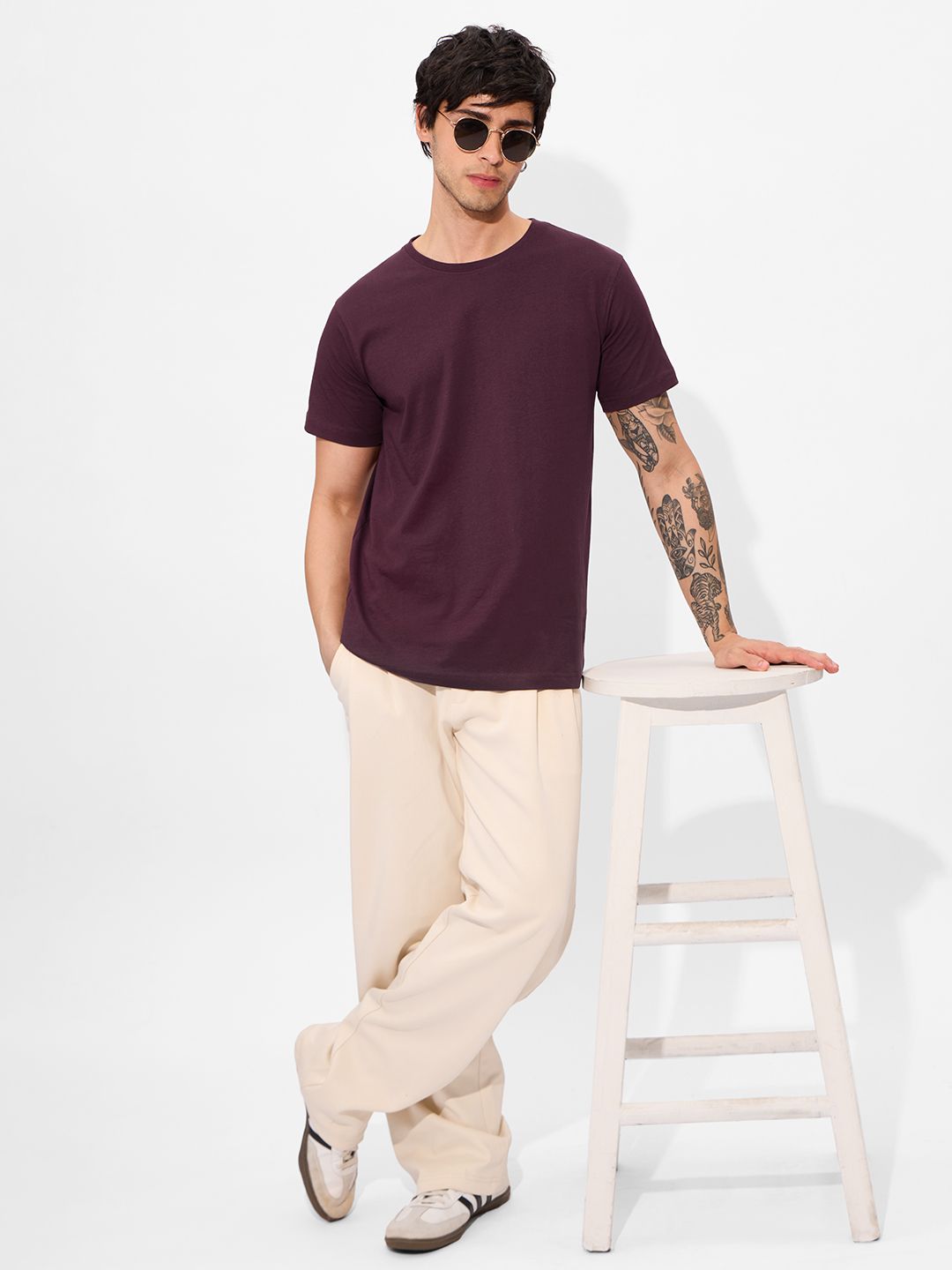 Solids: Plum T-Shirts