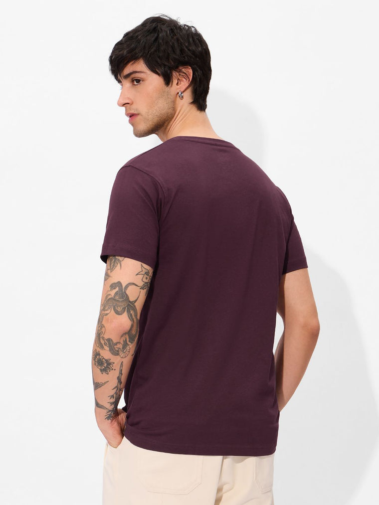 Solids: Plum T-Shirts