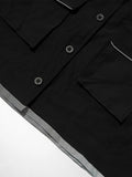 Solids: Black Onyx Women Cropped Shirts