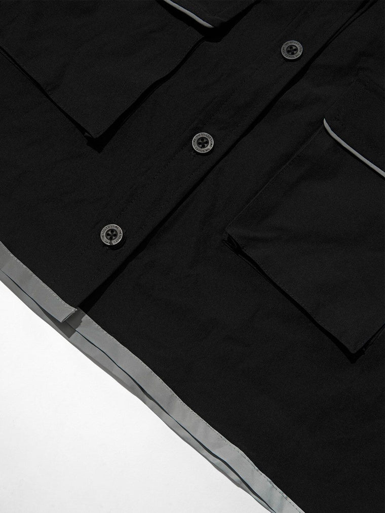 Solids: Black Onyx Women Cropped Shirts