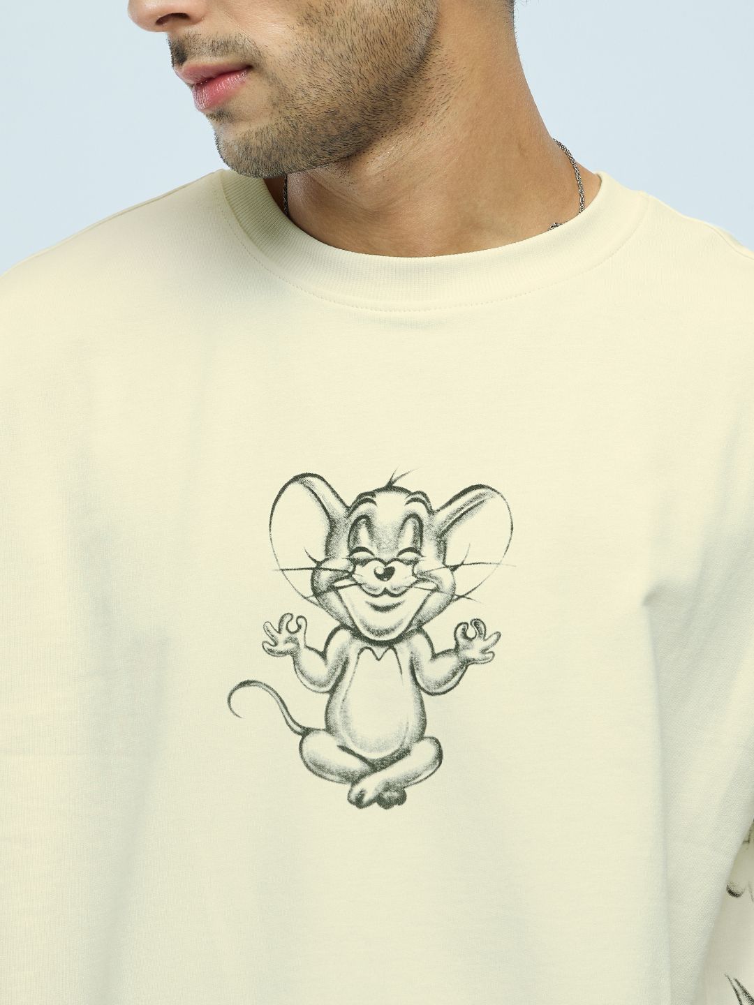 Tom And Jerry: Angry Tom Oversized T-Shirts