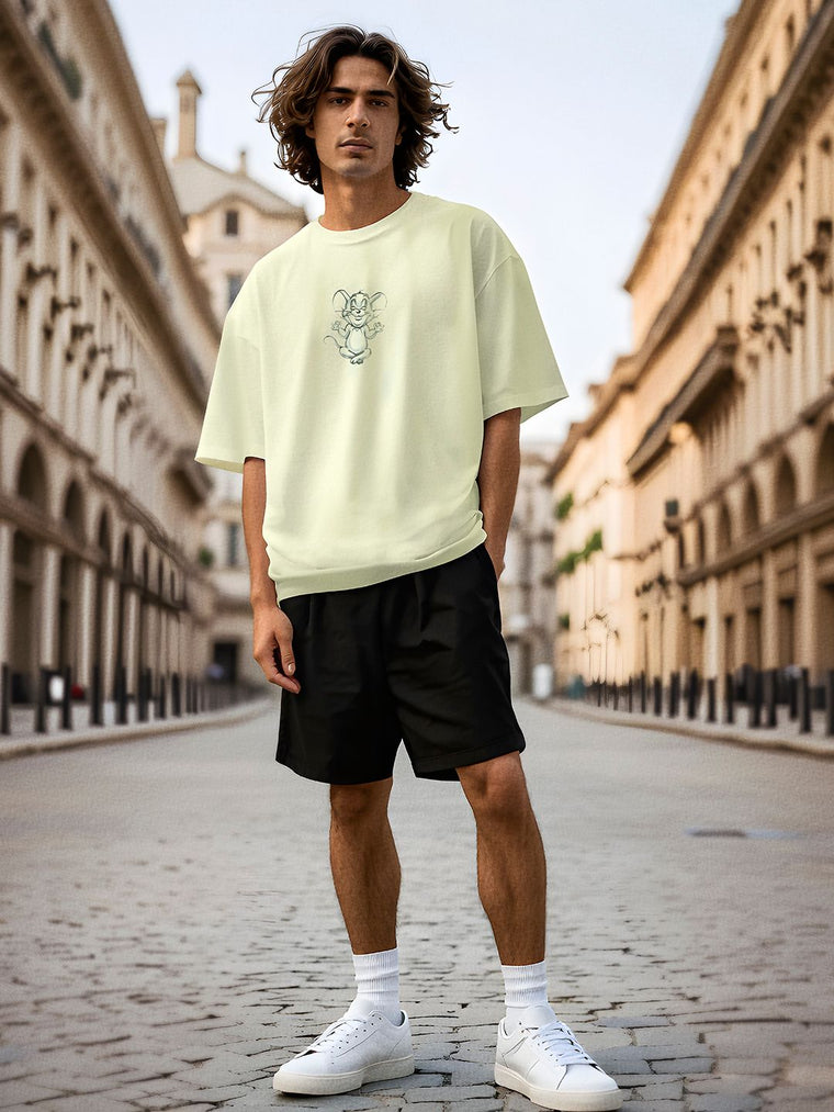 Tom And Jerry: Angry Tom Oversized T-Shirts