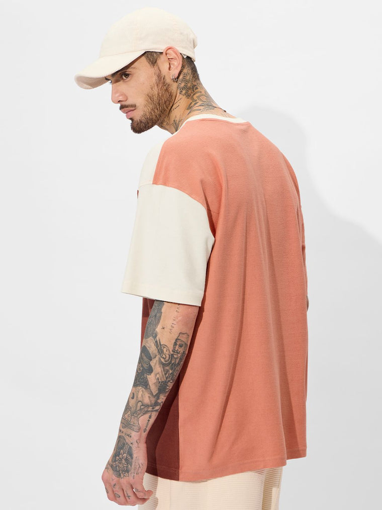 Colourblock: Canyon Hues Oversized T-Shirts