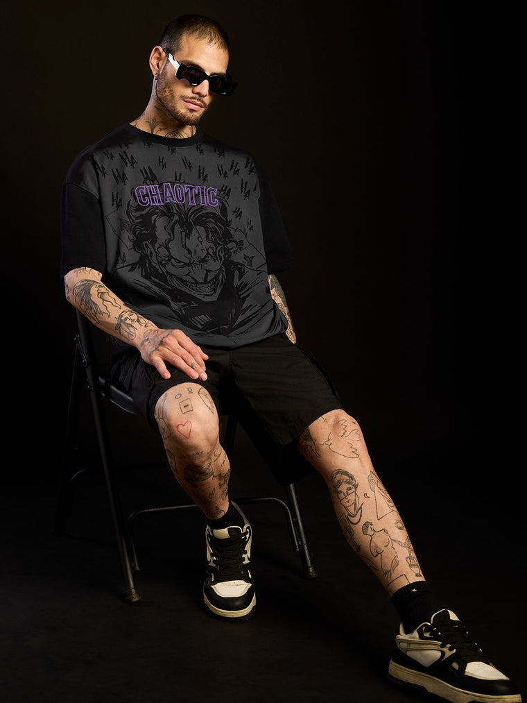 Joker: Chaotic Oversized T-Shirts