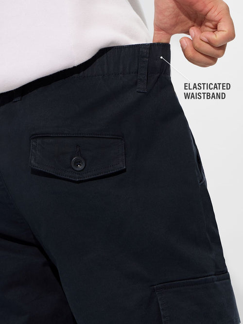 Utility Pants: Navy Men Cargo Pants