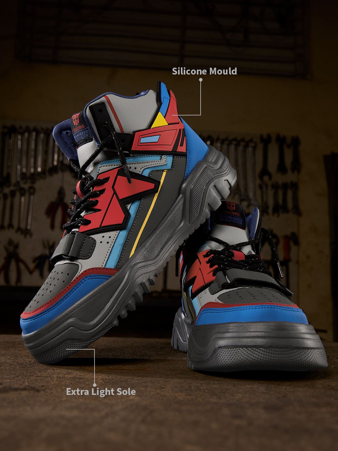 Transformers: Optimus Prime Men High Top Sneakers