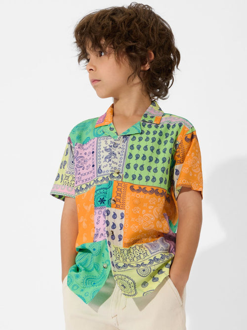 TSS Originals: Paisley Play Boys Shirts (2-8 Yrs)