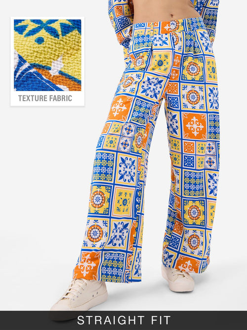 TSS Originals: Mandala Women Straight Pants