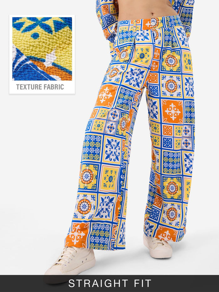 TSS Originals: Mandala Women Straight Pants