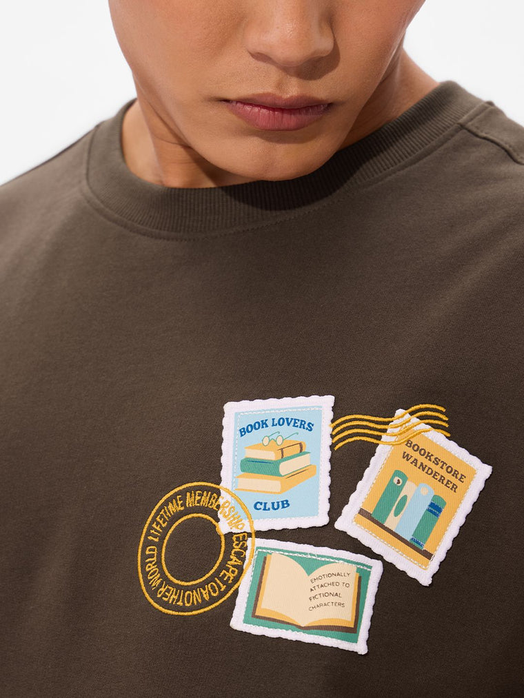 TSS Originals: Book Lover Oversized T-Shirts