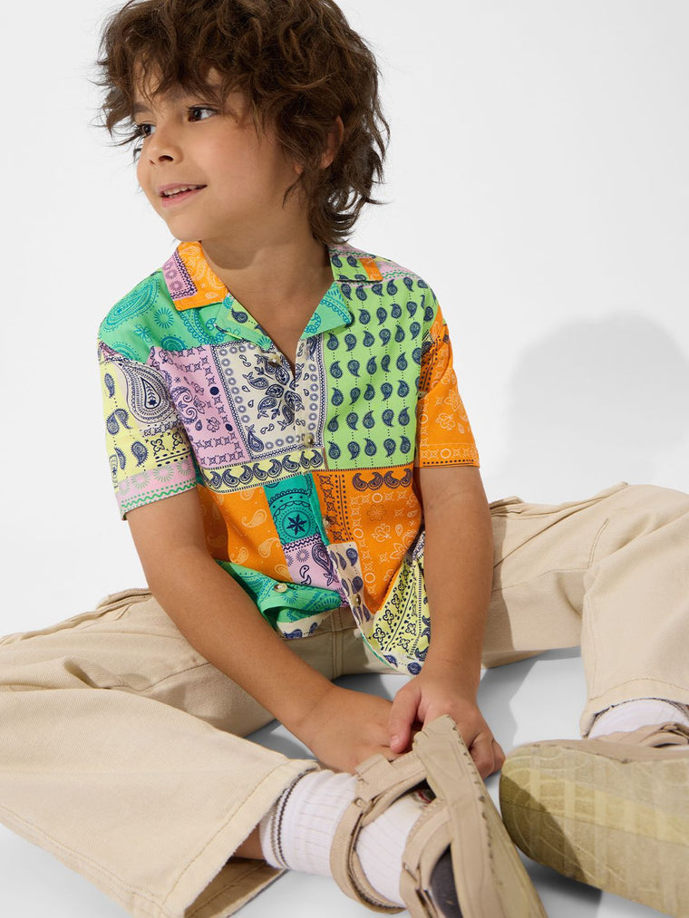 TSS Originals: Paisley Play Boys Shirts (2-8 Yrs)