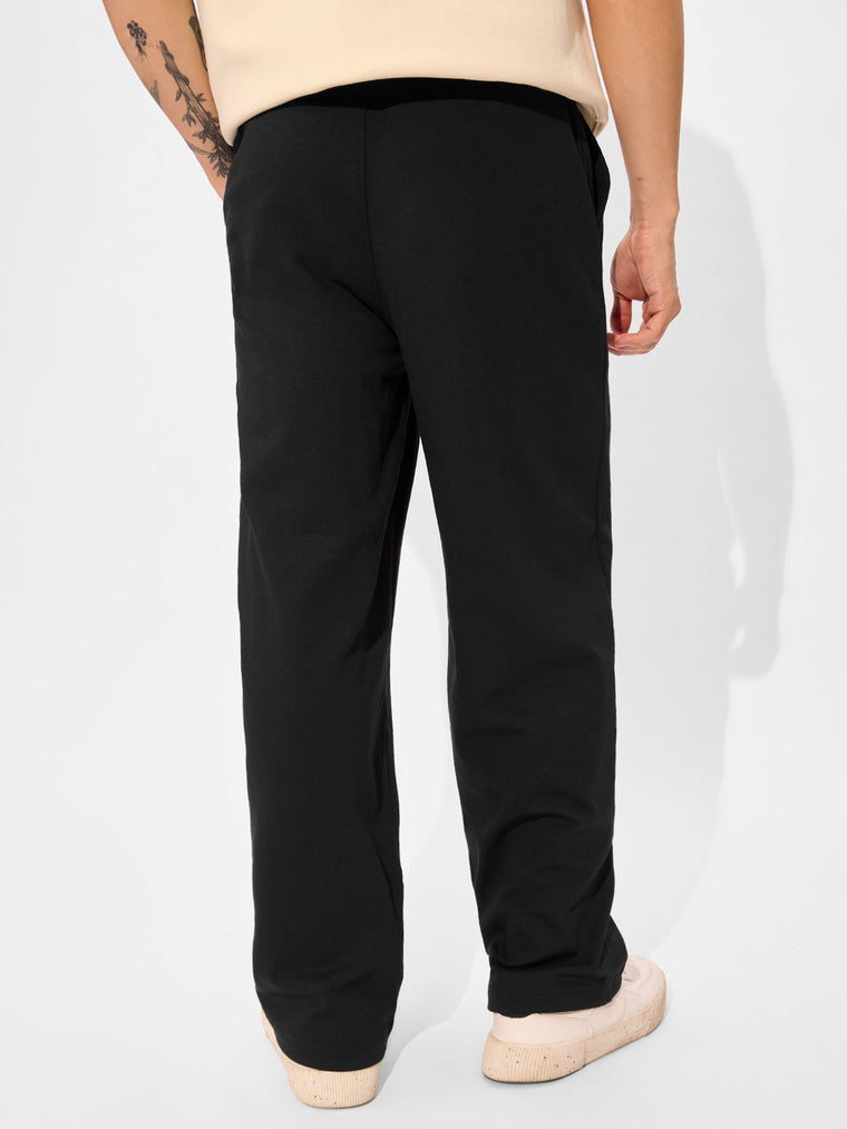Korean Joggers: Jet Black Korean Joggers