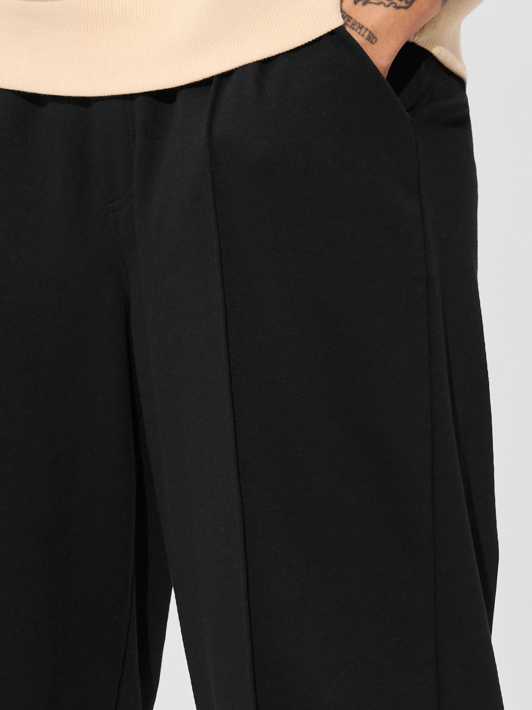 Korean Joggers: Jet Black Korean Joggers