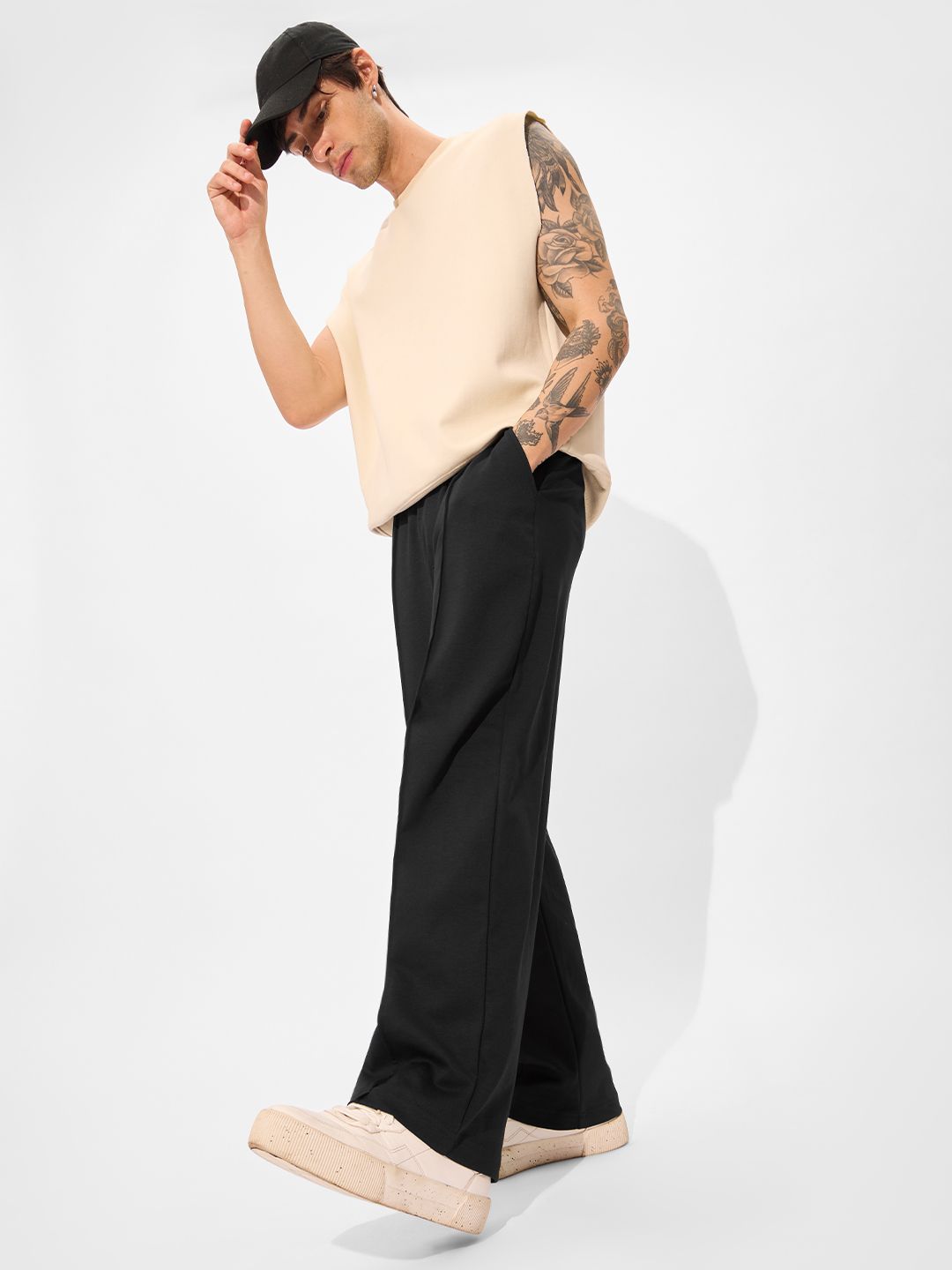 Korean Joggers: Jet Black Korean Joggers