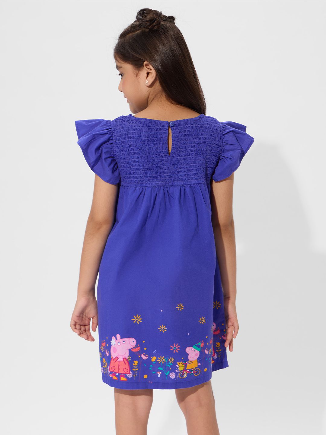 Peppa Pig: Autumn Girls Cotton Dresses (2-8 Yrs)