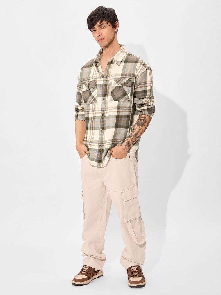 Plaid: Timberland Men Utility Shirts