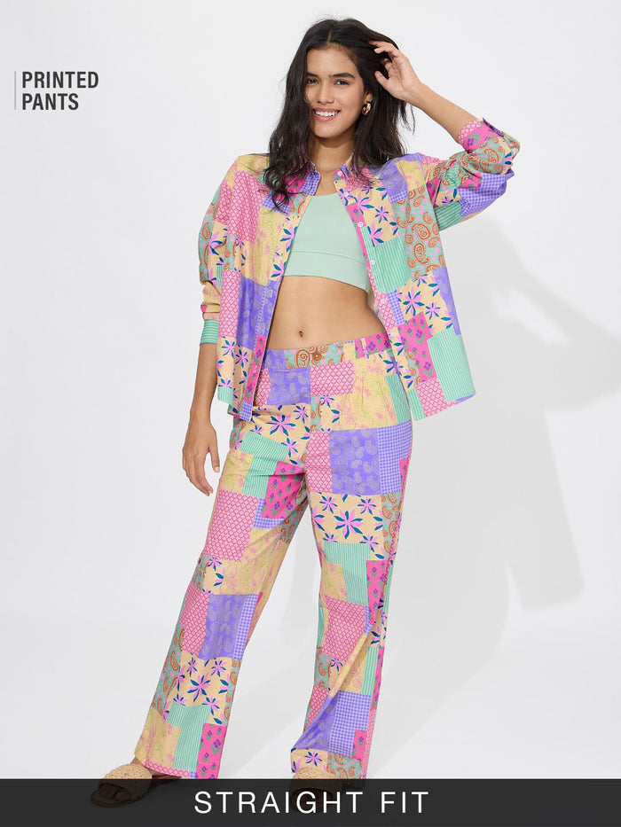 TSS Originals: Pink Love Women Straight Pants