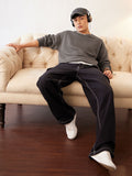 Textured Sweatshirt: Oakwood Men Oversized Sweatshirts