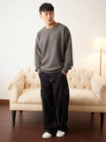 Textured Sweatshirt: Oakwood Men Oversized Sweatshirts