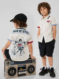 Superman: Man Of Steel Boys Shirts (2-8 Yrs)