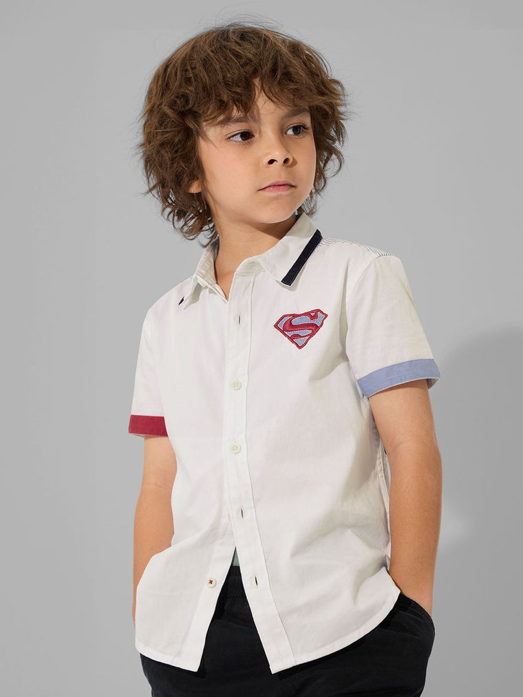Superman: Man Of Steel Boys Shirts (2-8 Yrs)