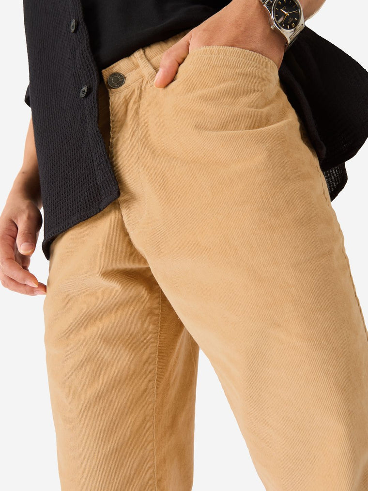 Corduroy Pants: Camel Men Pants