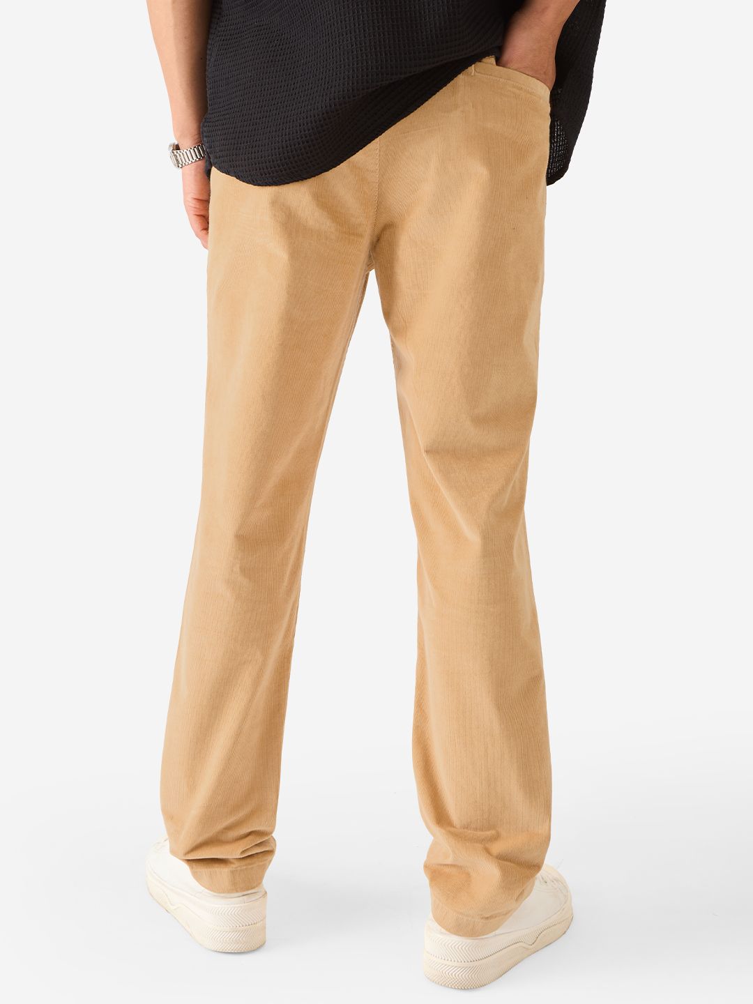 Corduroy Pants: Camel Men Pants