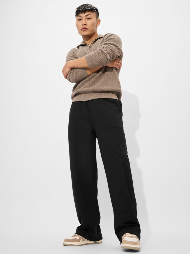 Korean Joggers: Black Korean Joggers