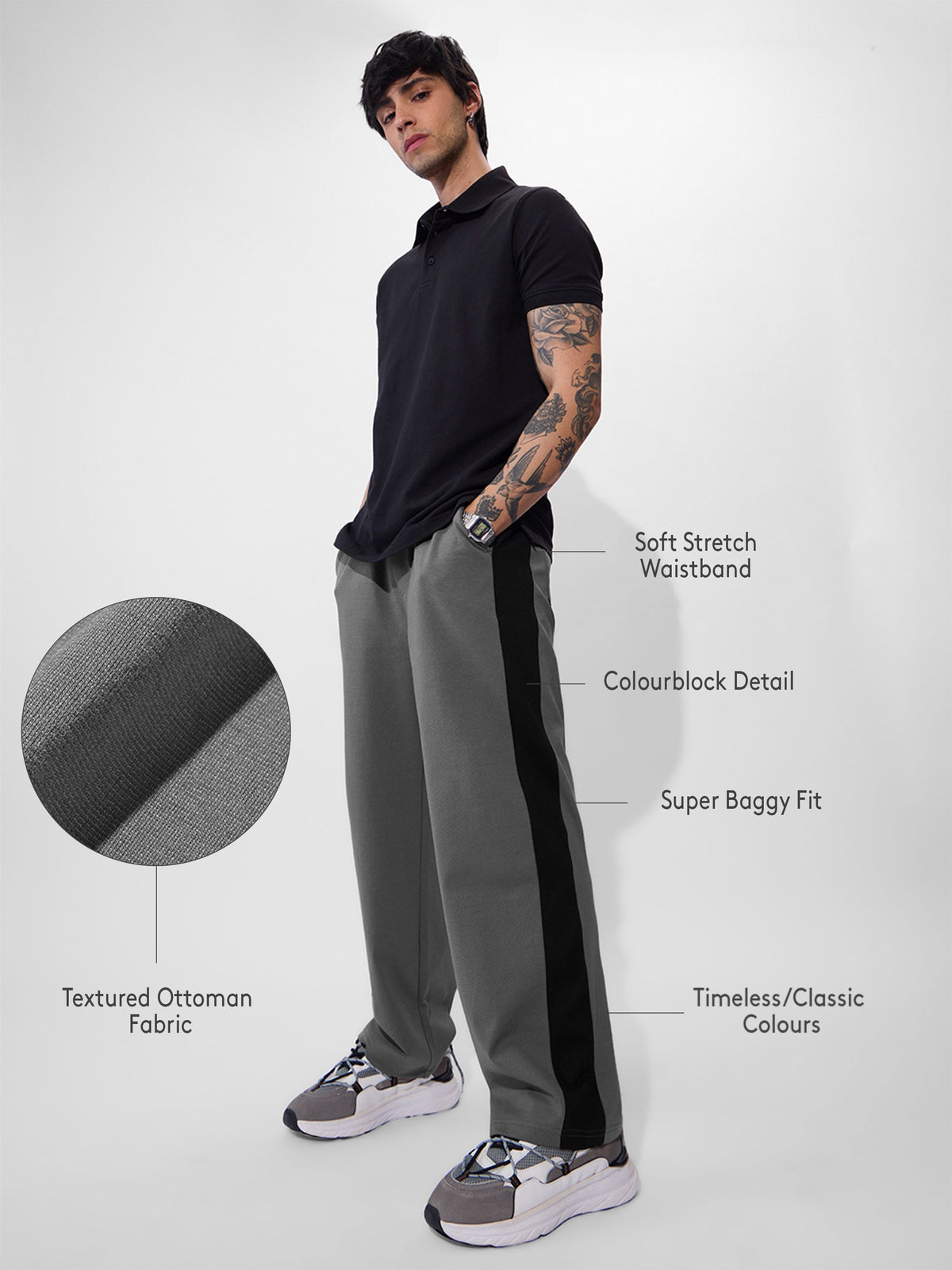 Korean Joggers: Carbon Korean Joggers
