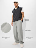 Korean Joggers: Ash Grey Korean Joggers