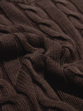 Cable Knit Sweater: Mocha Women Oversized Sweaters