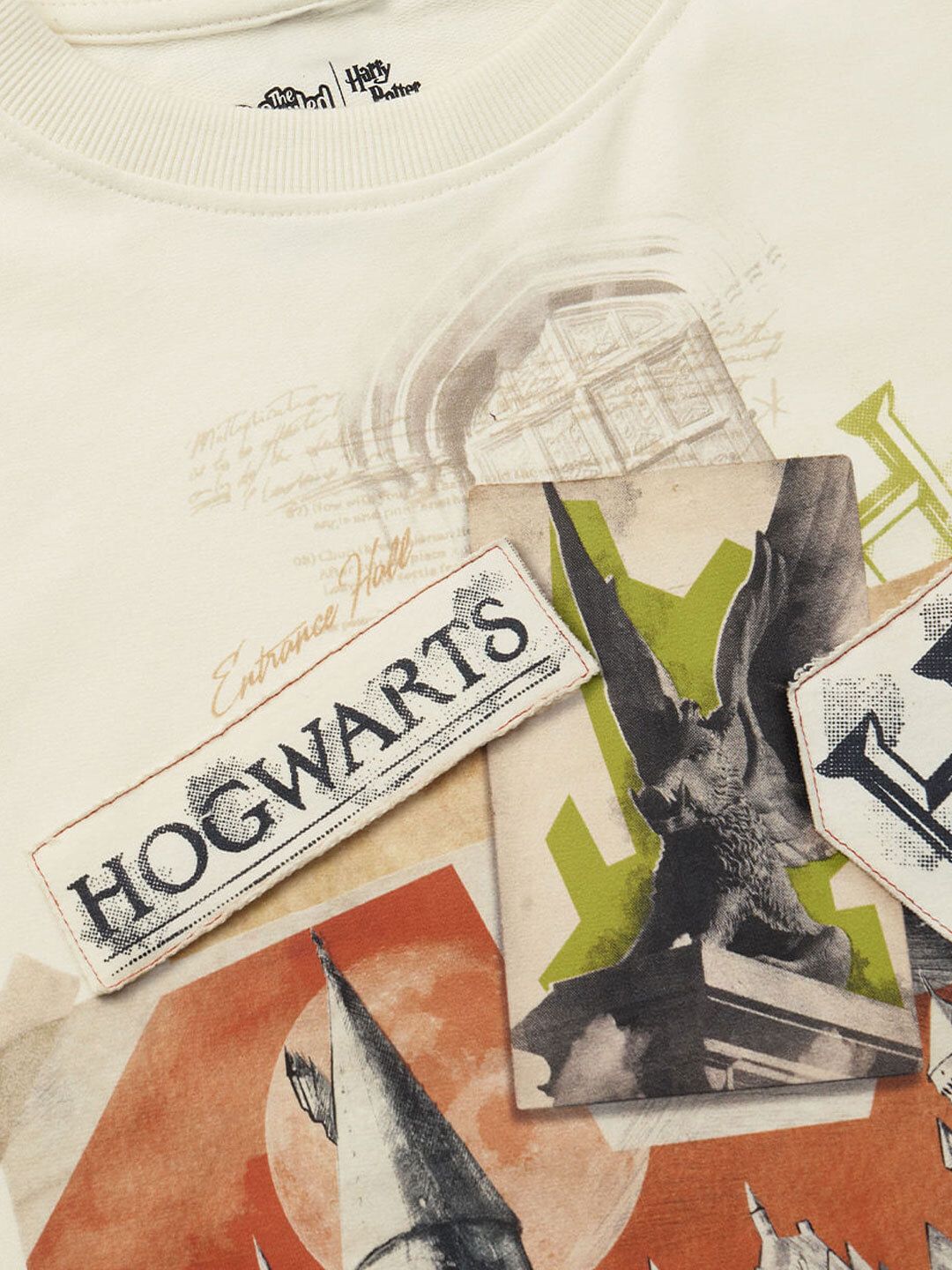 Harry Potter: Hogwarts Women Oversized T-Shirts