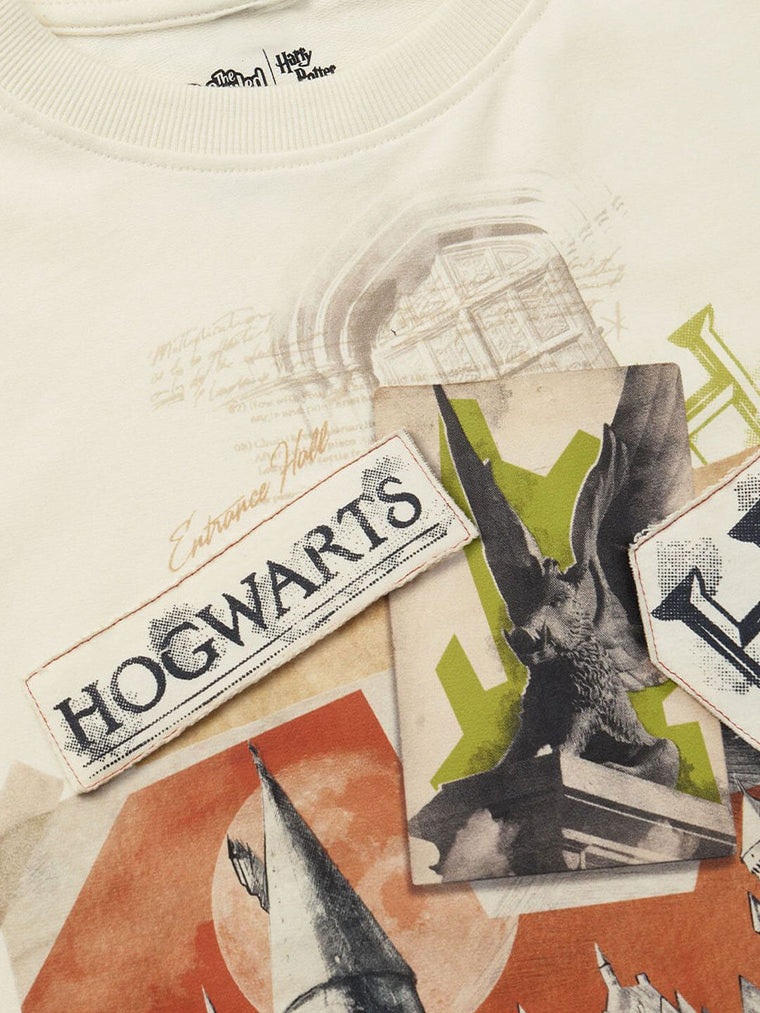 Harry Potter: Hogwarts Women Oversized T-Shirts