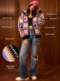 TSS Originals: Prismatic Women Super Oversized Sweaters