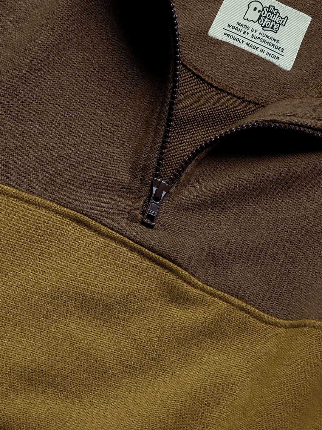 TSS Originals: Colorblock Men Oversized Sweatshirts