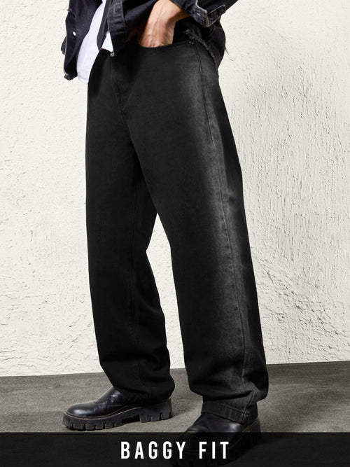 TSS Originals: Dark Sapphire Men Baggy Fit Jeans