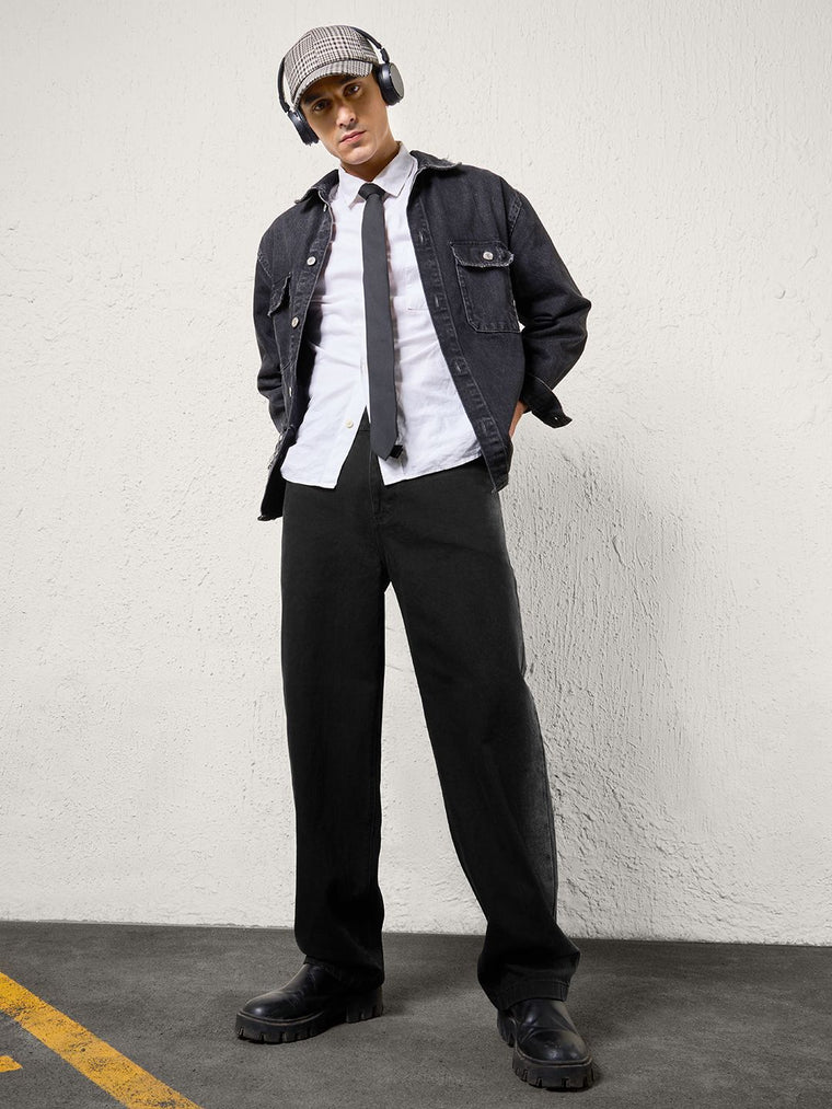 TSS Originals: Dark Sapphire Men Baggy Fit Jeans