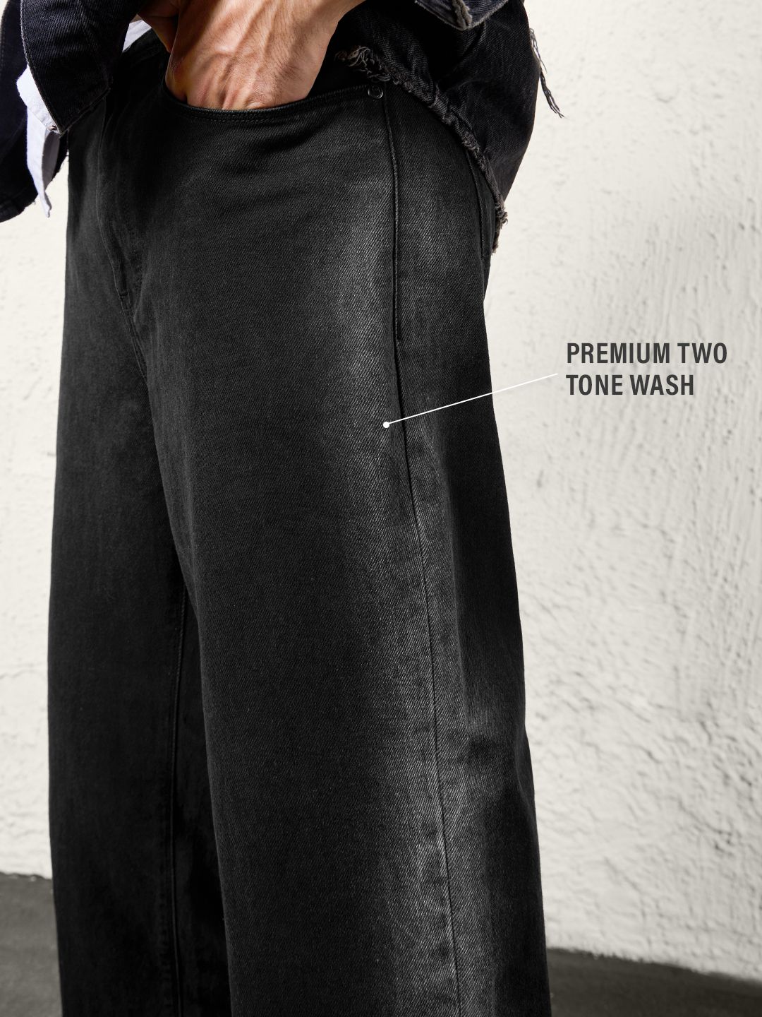 TSS Originals: Dark Sapphire Men Baggy Fit Jeans